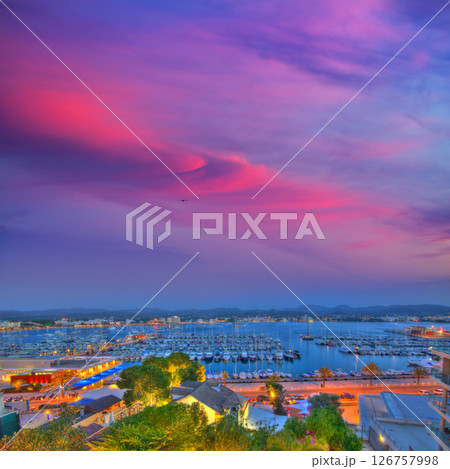 Ibiza San Antonio Abad Sant Antoni Portmany sunset Ibiza San Antonio Abad Sant Antoni Portmany sunset 126757998