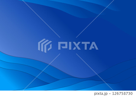 青と水色のグラデーション背景 青と水色のグラデーション背景 126758730