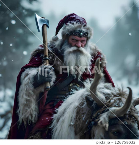 viking style santa claus 1 126759032