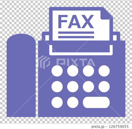 用於傳送工作文件或文字的傳真機 126759055