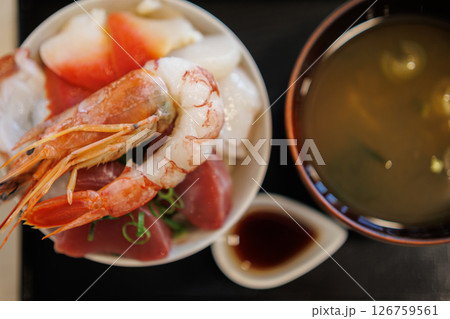 わがまま丼(道の駅いわて北三陸) わがまま丼(道の駅いわて北三陸) 126759561