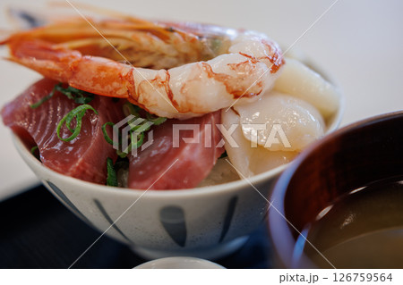 わがまま丼(道の駅いわて北三陸) わがまま丼(道の駅いわて北三陸) 126759564