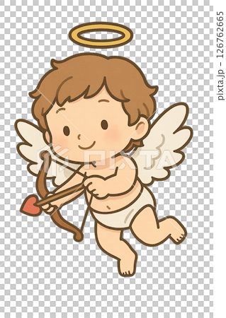 Angel illustration material 126762665