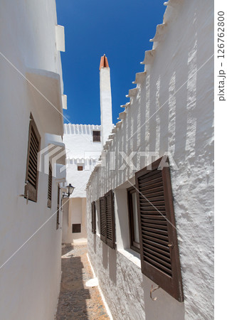 Binibequer Vell in Menorca Binibeca white village Sant Lluis 126762800