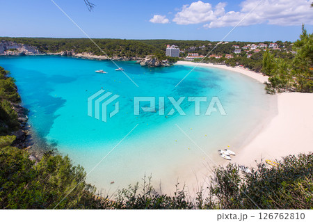 Menorca Cala Galdana Beach in Ciutadella at Balearic 126762810