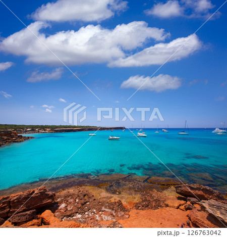 Formentera Cala Saona beach Balearic Islands Formentera Cala Saona beach Balearic Islands 126763042