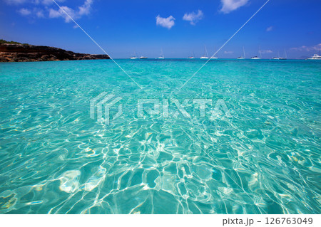 Formentera Cala Saona beach Balearic Islands 126763049