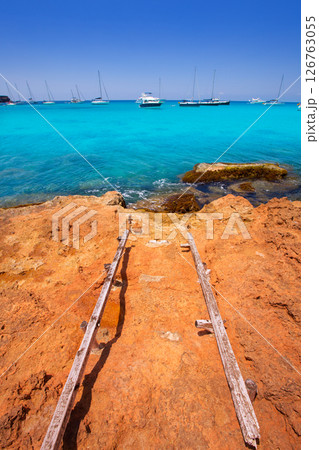 Formentera Cala Saona beach Balearic Islands Formentera Cala Saona beach Balearic Islands 126763055