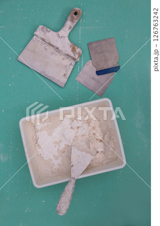 Platering tools for plaster like plaste trowel spatula 126763242