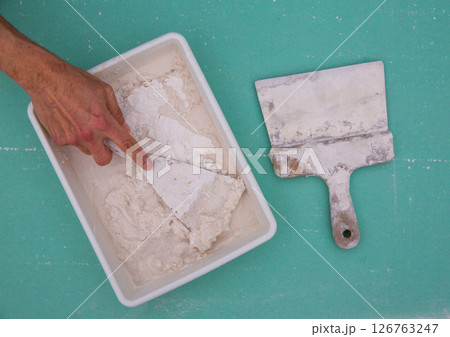 Platering tools for plaster like plaste trowel spatula 126763247