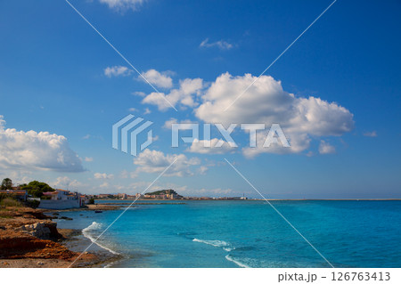 Denia las Rotas and Marineta Casiana beach at alicante Denia las Rotas and Marineta Casiana beach at alicante 126763413