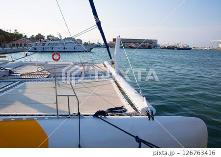 Denia marina boats in alicante Valencia Province Spain 126763416