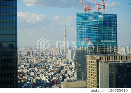 日本 東京都 東京の街並み 日本 東京都 東京の街並み 126765410