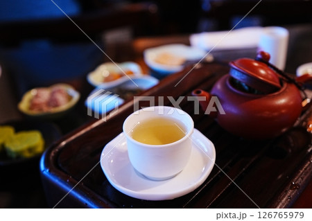 台湾 台北 台湾茶道のお茶とお茶菓子 126765979
