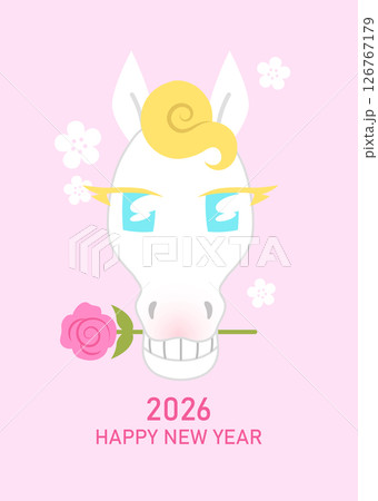 Funny chinese new year greeting card 126767179