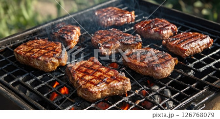 Outdoor Summer Barbecue with Family and Friends Outdoor Summer Barbecue with Family and Friends 126768079