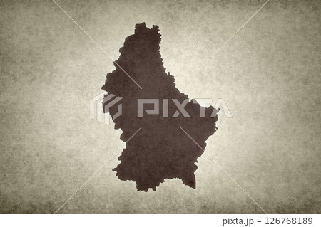 Map of Luxembourg printed on a paper Map of Luxembourg printed on a paper 126768189