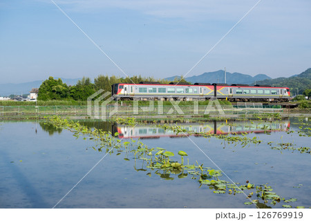 【高徳線】平日早朝に徳島駅へ向かう特急列車 【高徳線】平日早朝に徳島駅へ向かう特急列車 126769919