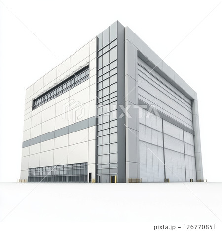 Large Industrial Facility Designed for Efficient Storage Use 126770851