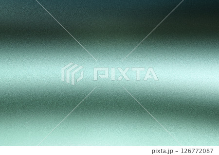 Green curved steel wall, Green metal sheet , abstract texture background 126772087