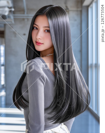 【 ヘアスタイル 見本 】 女性 カットモデル ヘアカタログ ロングヘア ビューティーイメージ 【 ヘアスタイル 見本 】 女性 カットモデル ヘアカタログ ロングヘア ビューティーイメージ 126773504