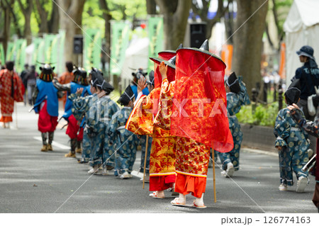 仙台青葉まつり　伊達時代行列 126774163