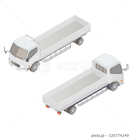 トラック（平台車） 126774249