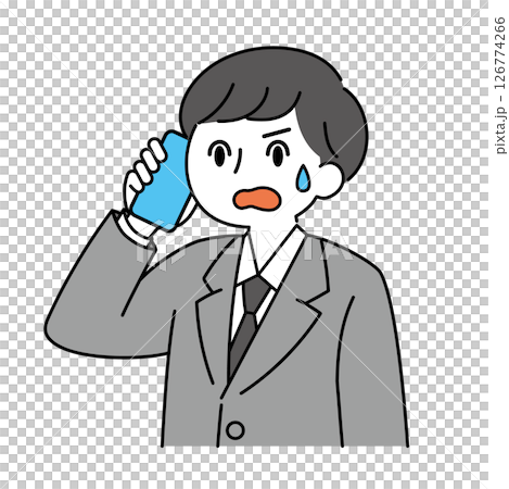 受薪者對問題的發生感到驚訝 126774266