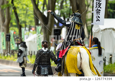 仙台青葉まつり　伊達時代行列 126774394