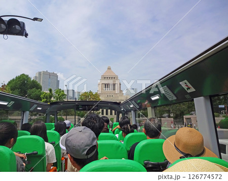 はとバス TOKYOパノラマドライブ 国会議事堂 はとバス TOKYOパノラマドライブ 国会議事堂 126774572