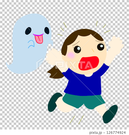小孩逃離鬼魂 126774924