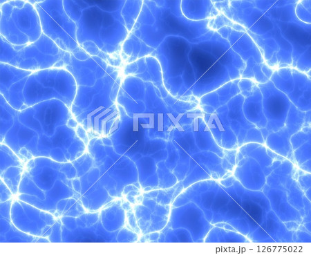 青い電気エネルギーの抽象背景素材 青い電気エネルギーの抽象背景素材 126775022