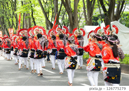 仙台青葉まつり すずめ踊り大流し 仙台青葉まつり すずめ踊り大流し 126775279