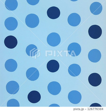 水玉の背景素材 水玉の背景素材 126776384
