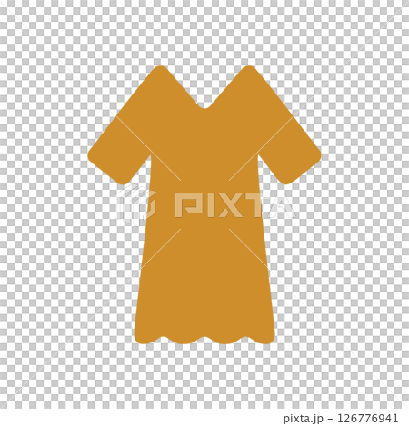 One piece silhouette icon illustration 126776941