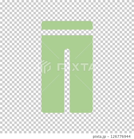 Simple trousers icon illustration 126776944