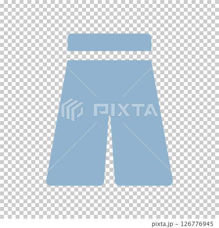 Wide pants icon illustration 126776945