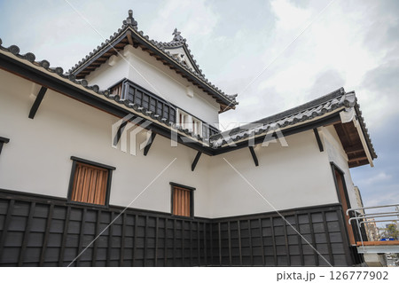 March 27 2025 Traditional Japanese Architecture Showcasing Beautifully Designed Rooftops, Japan March 27 2025 Traditional Japanese Architecture Showcasing Beautifully Designed Rooftops, Japan 126777902