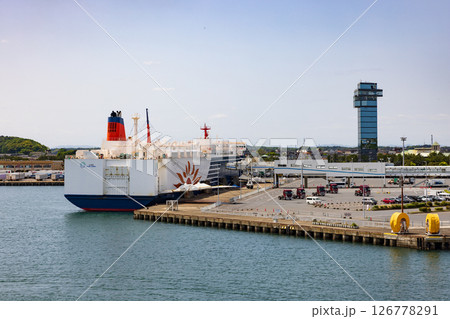 大洗港フェリーターミナルの景色 大洗港フェリーターミナルの景色 126778291