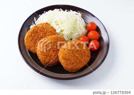 おいしそうなコロッケ 126778304