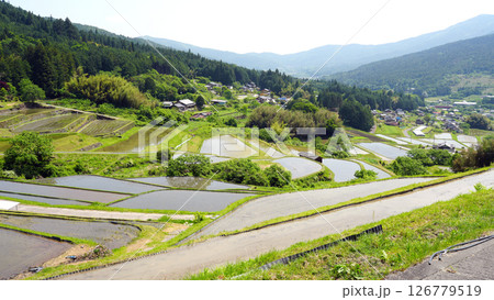 坂折棚田　（岐阜県恵那市） 126779519
