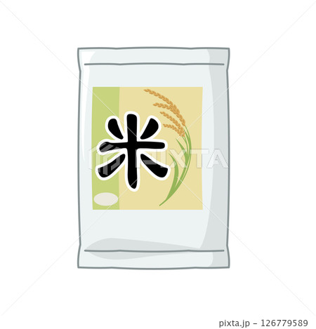 米袋のイラスト 126779589