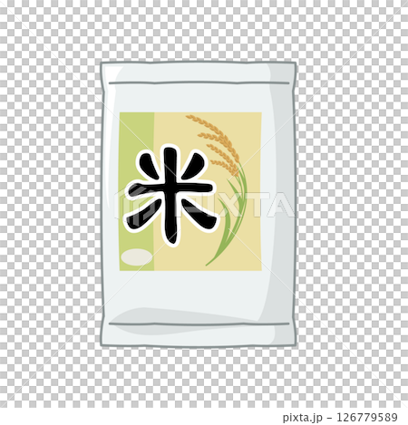 米袋のイラスト 126779589