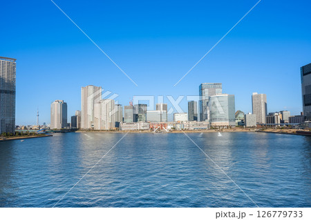 東京都中央区 晴海豊洲の湾岸エリアのタワマン 東京都中央区 晴海豊洲の湾岸エリアのタワマン 126779733