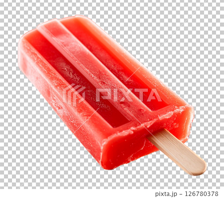 夏のイメージ、冷やしたアイスキャンディー 126780378
