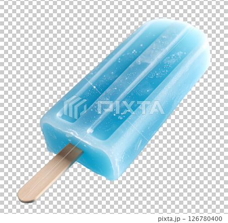 夏のイメージ、冷やしたアイスキャンディー 126780400