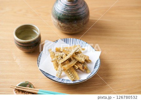 鰻の骨せんべい 鰻の骨せんべい 126780532