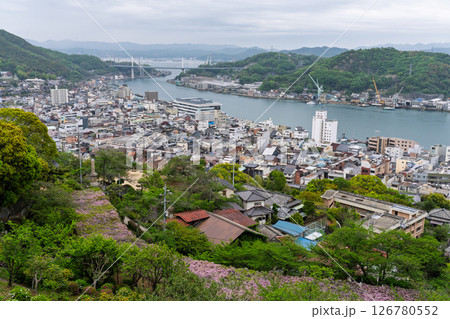 《広島県》尾道・坂の街の風景 《広島県》尾道・坂の街の風景 126780552