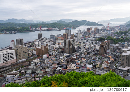 《広島県》尾道・坂の街の風景 《広島県》尾道・坂の街の風景 126780617