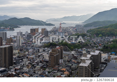《広島県》尾道・坂の街の風景 126780618